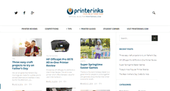 Desktop Screenshot of blog.printerinks.com